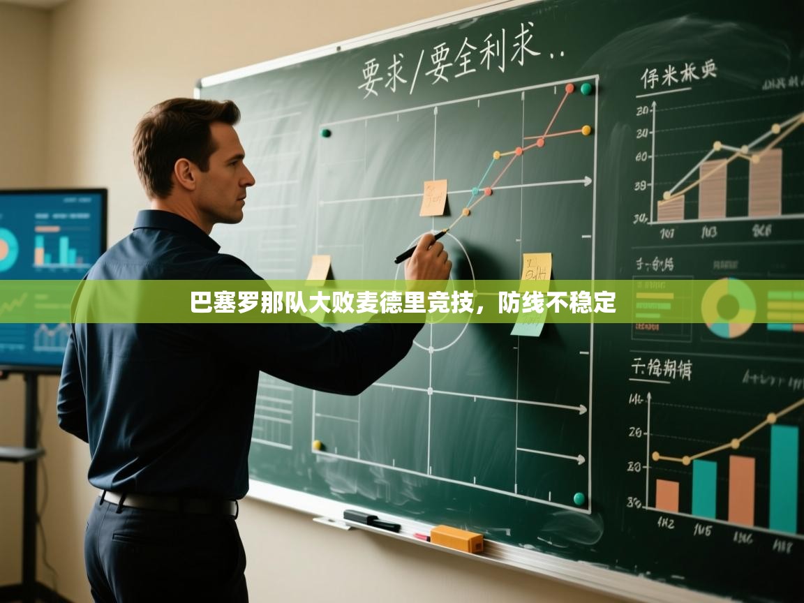 巴塞罗那队大败麦德里竞技，防线不稳定