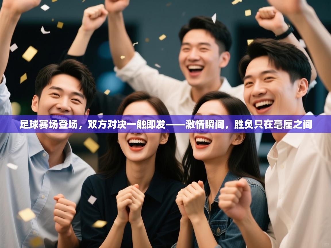足球赛场登场，双方对决一触即发——激情瞬间，胜负只在毫厘之间